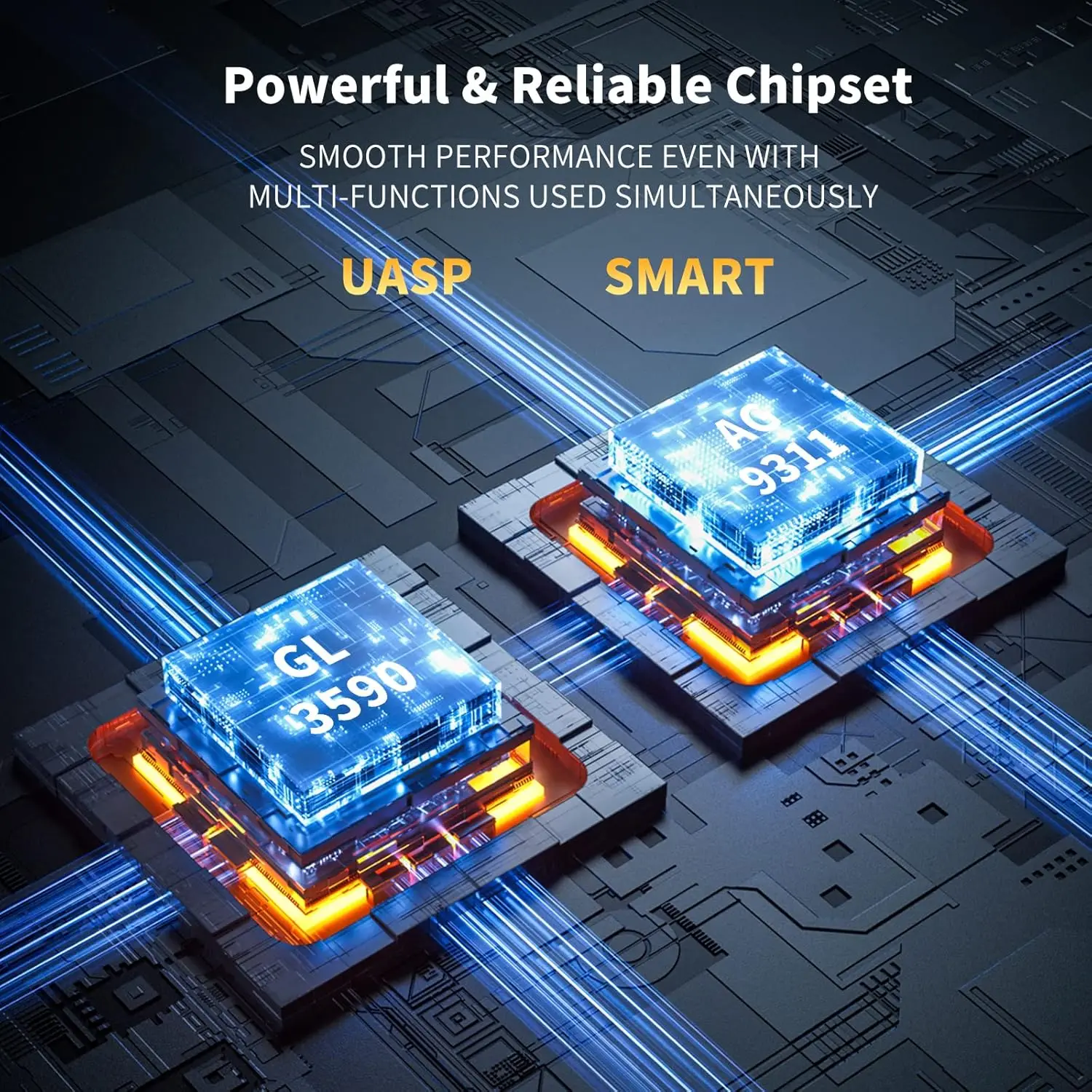 USB C-hub met 3 USB-C 10 Gbps-poorten, HDMI 4K bij 60 Hz, 100 W PD en 3 USB-A-poorten voor MacBook, iPad