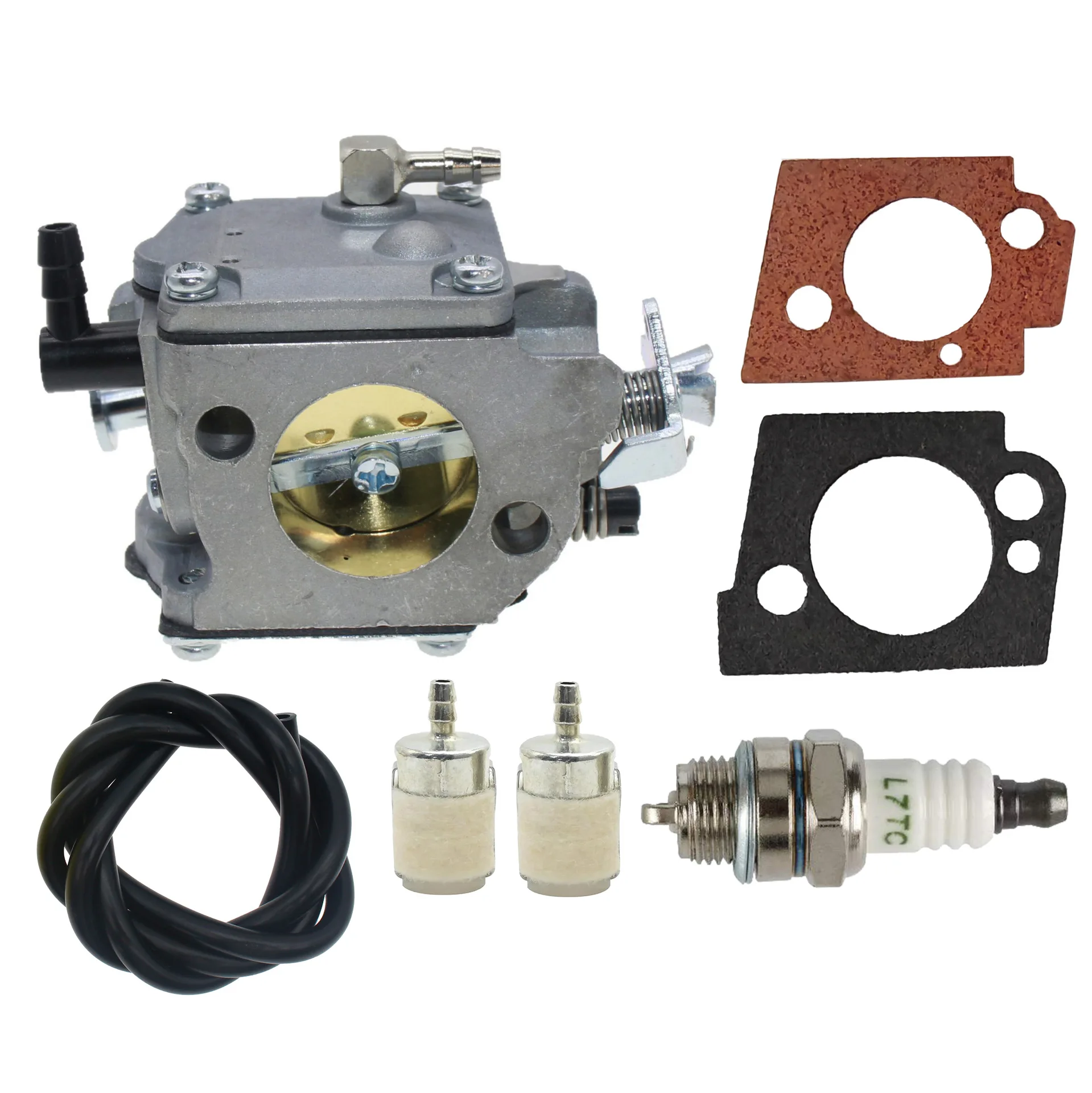 Carburetor Replacement for Walbro WJ‑105‑1, For Makita DPC6201 DPC6400 Dolmar PC‑6412 Chainsaw, Replace OEM 394151050 395151024
