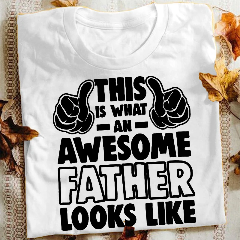 Funny Short Sleeve Printed O Neck Dad Shirt,Gifts for Dad, Father's Day Gifts