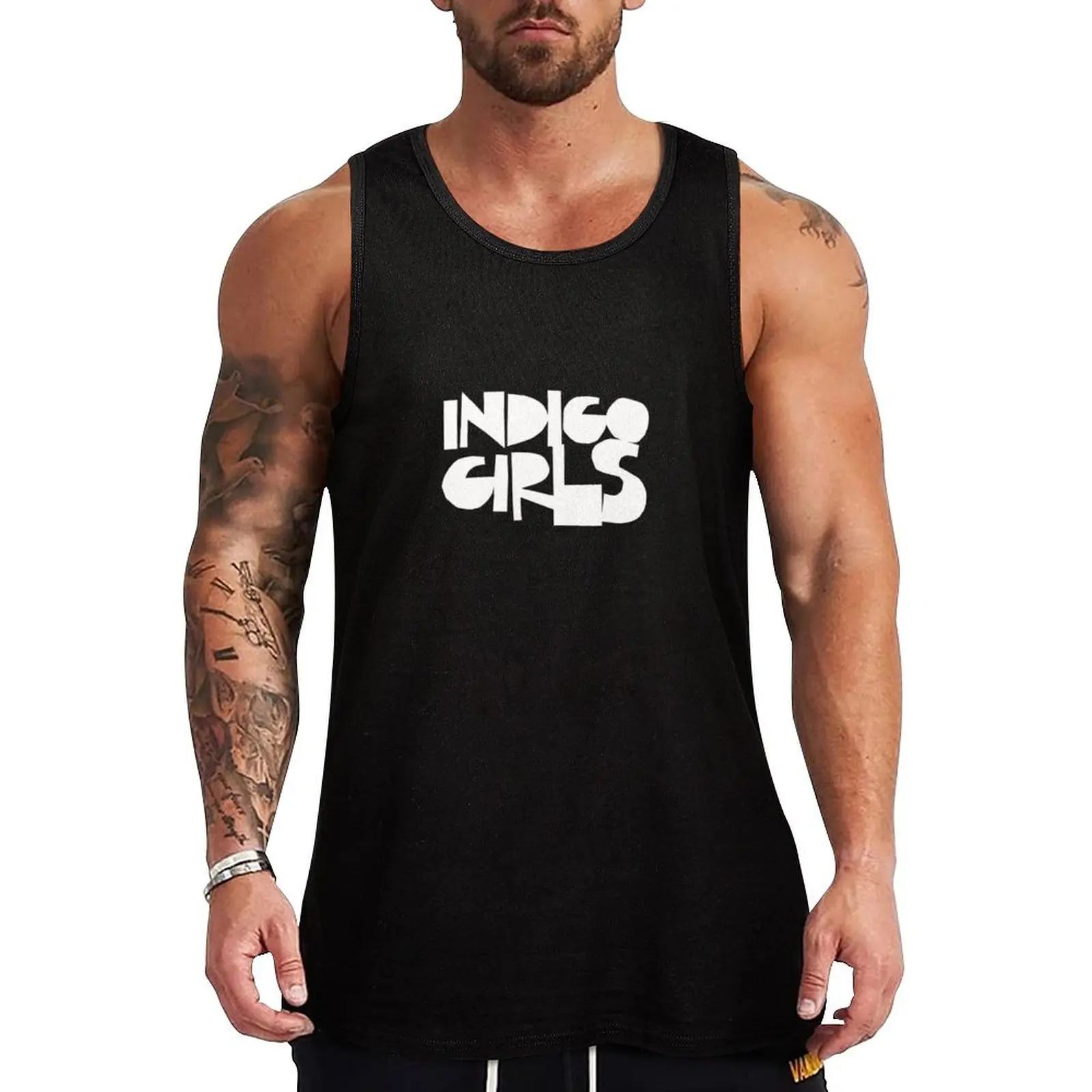 Best Seller Indigo Girls tihtan music Tank Top Men's summer clothes Short sleeve sleeveless Men's t-shirts