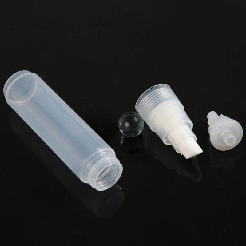 1/2Pcs 10mm 치즐 팁 빈 페인트 펜 리필 형 아크릴 나무 패브릭 스톤 세라믹 금속에 그림에 대 한 빈 마커