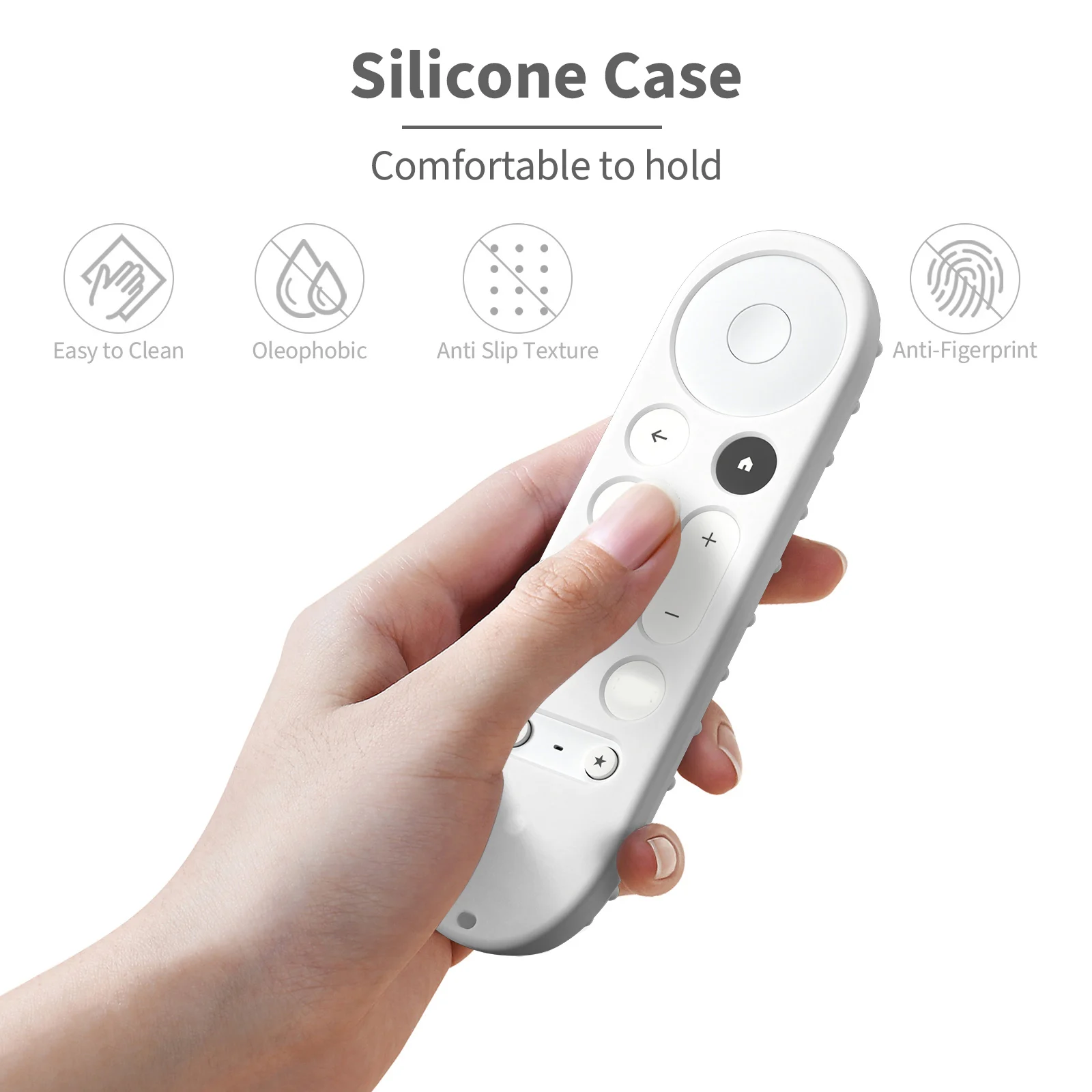 For Google TV Streamer 4K TV For Google GY3LE Remote Controller For Google Silicone Remote Controller Cases Protective Covers view 4