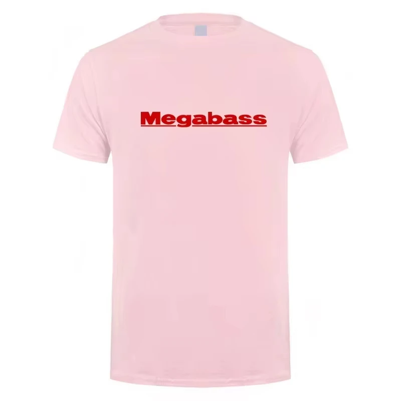 

Trend Megabass 2025 Summer Cool Casual Fashionable and Breathable Men's Top Printed T-shirt Designer Clothes Men Men Clothes
