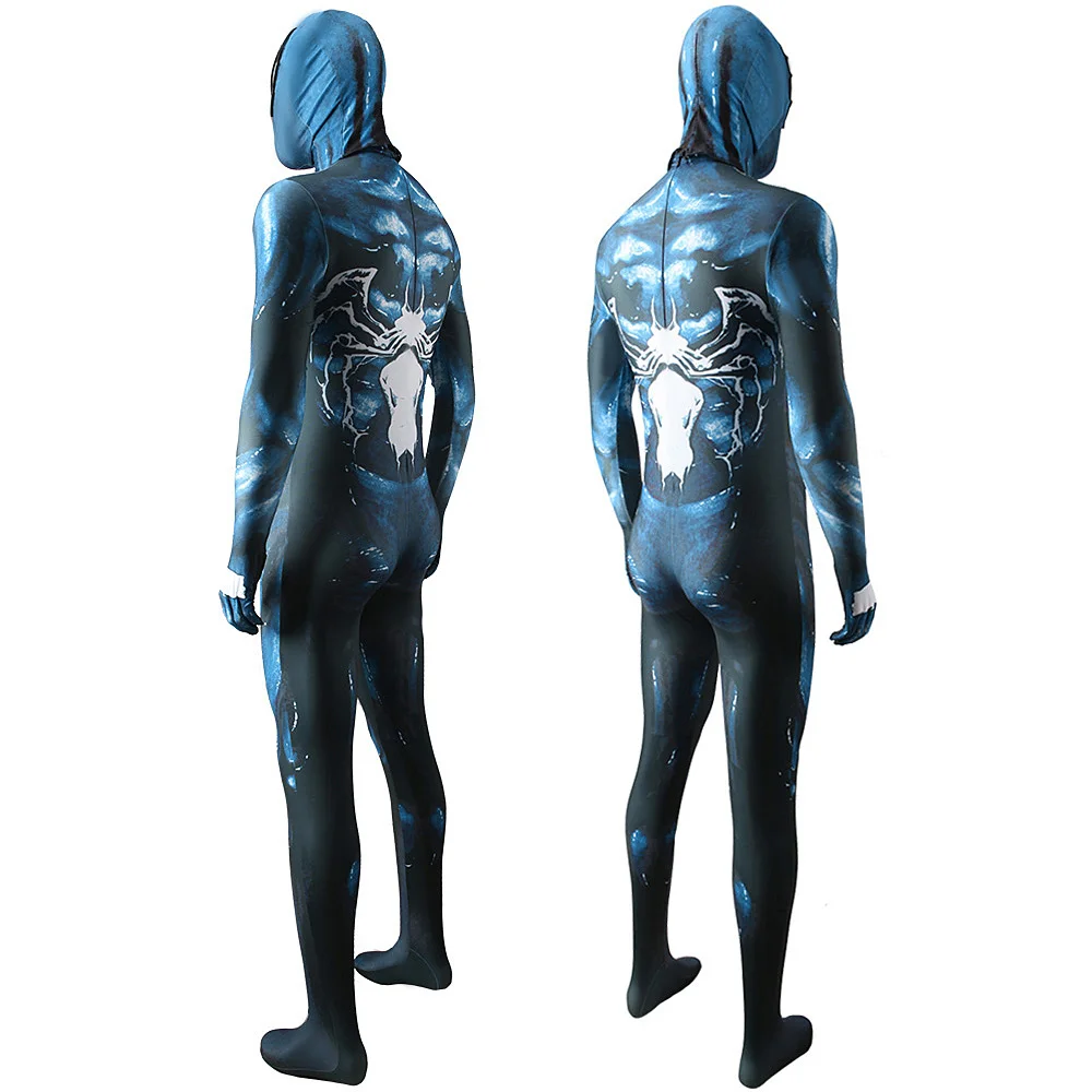 Venom 2 Traje Cosplay do Homem-Aranha, Que haja Carnificina, Spandex impresso 3D, Terno Fullbody Halloween, Zentai