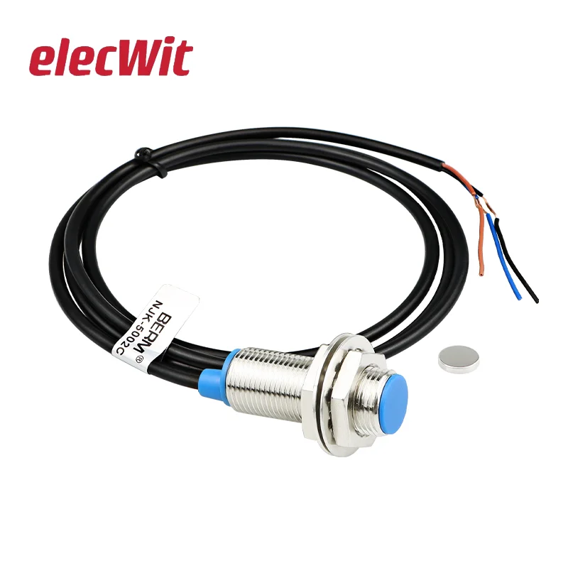 M8 M12 M18 hall proximity switch NJK-5002c sensor 3wire NPN NO magnetic magnet NC