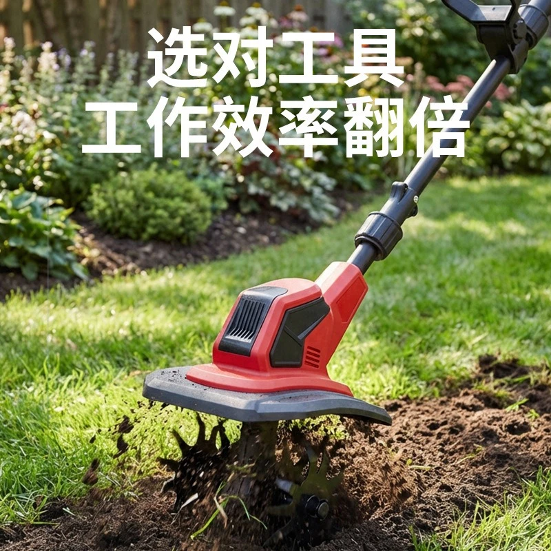 Cordless Electric Mini Tiller  - đánh giá và giá Garden Tiller Mini