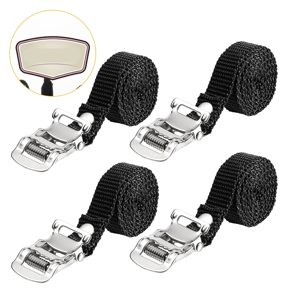 

Bike Pedal Straps Foot Replacement Small Exercise Toe Child Spinning Durable Nylon Fit Most Stationary Accessories Bike Lighting