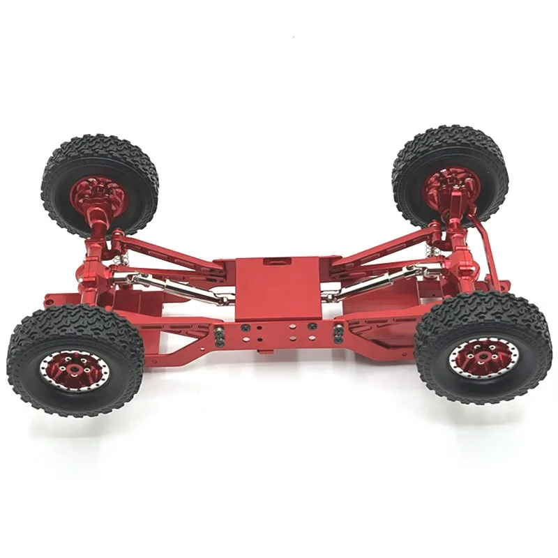 Metal Upgrade and Modification Front and Rear Door Bridge Frame Chassis For MN Model 1/12 MN78 RC Car Parts