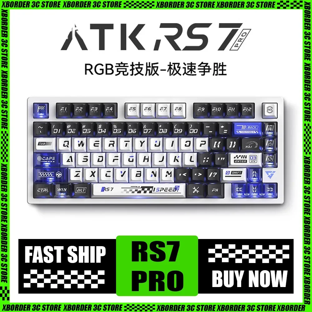 Atk Rs7 Magnetic Switch Mechanical Keyboard 8k Wired Rgb Quick Trigger Gaming Keyboard Smart Speed X For Varolant Pc Gamer Gifts