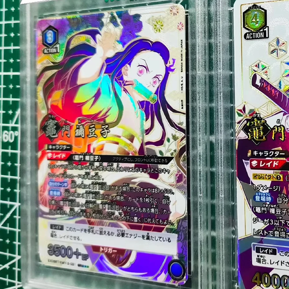 Demon Slayer Kamado Nezuko Kamado Tanjirou UA UNION ARENA Collection Card Bronzing Signature Card Textured Refractive Flash Gift