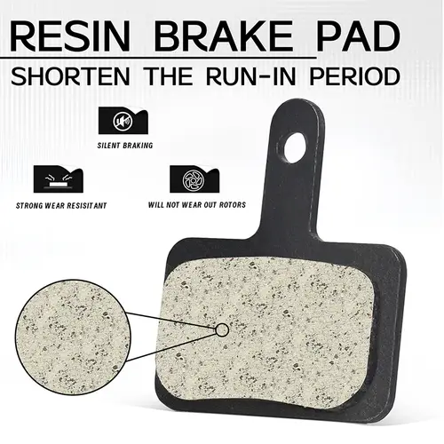 BUCKLOS Bike Brake Pad Resin Disc Pads For SHIMANO B01S Wear-resistant MTB Bicycle Hydraulic Brake Pad for B03S B05S Brake Parts - Image 4