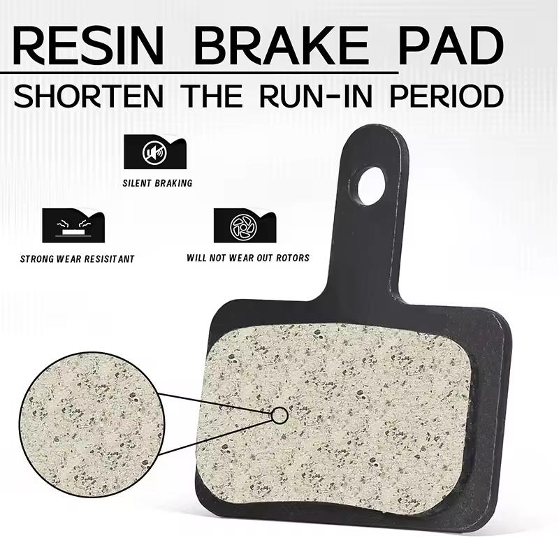BUCKLOS Bike Brake Pad Resin Disc Pads For SHIMANO B01S Wear-resistant MTB Bicycle Hydraulic Brake Pad for B03S B05S Brake Parts - Image 4