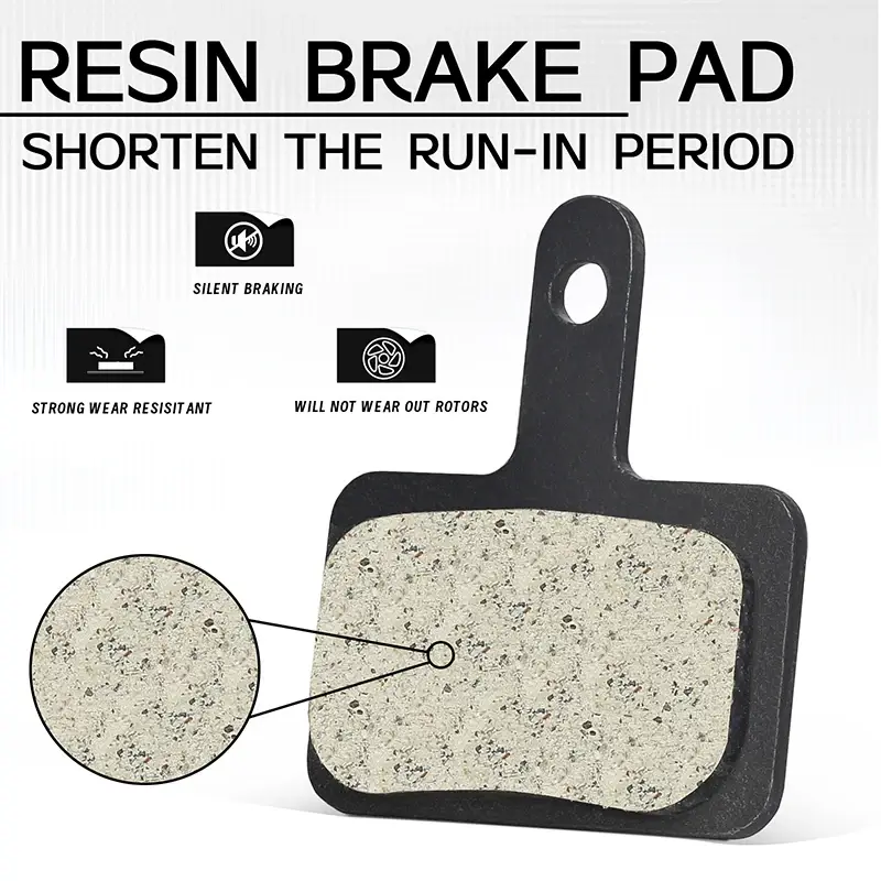BUCKLOS Bike Brake Pad Resin Disc Pads For SHIMANO B01S Wear-resistant MTB Bicycle Hydraulic Brake Pad for B03S B05S Brake Parts - Image 4