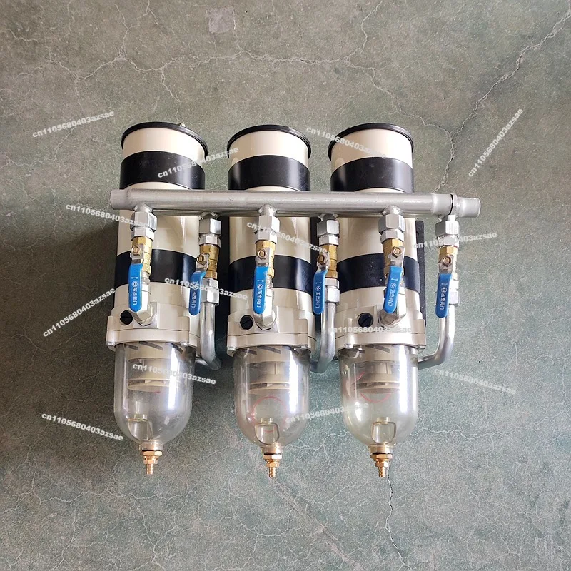 فلتر محرك الديزل 1000FG فاصل الزيت والماء ناقلة التدفق مُعاد تركيبها مرشح ثلاثي