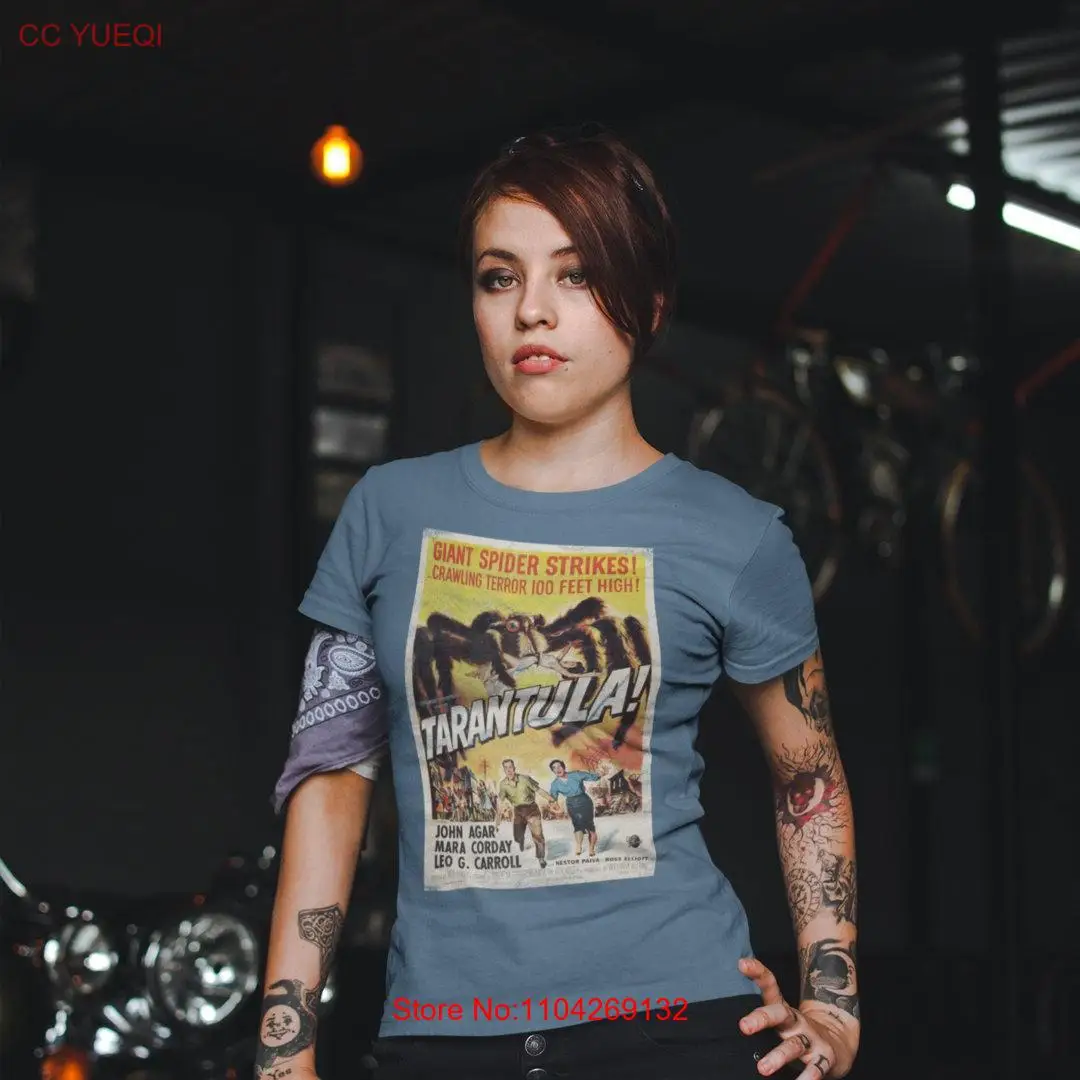camiseta-vintage-do-filme-b-tarantula-poster-design-varios-cores-tamanhos-mangas-compridas-ou-curtas