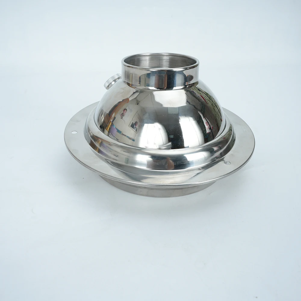 Stainless Steel Adjustable Spherical Nozzle Kitchen Factory Ventilation Nozzle System Supply Nozzle