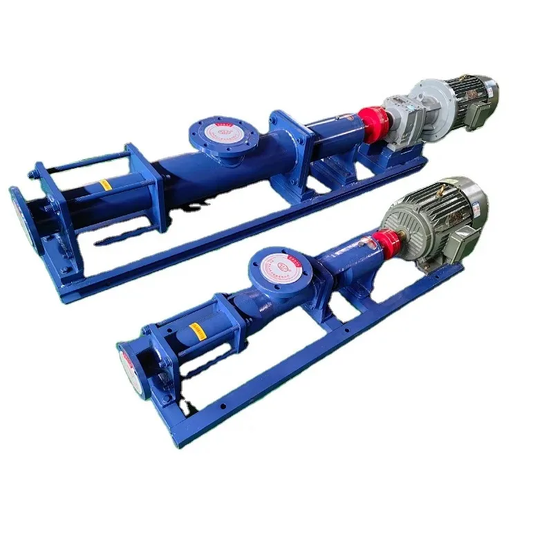 Type G 50-1 Single Screw Pump Screw Rotor Screw Pump For Slurry/Sludge 2.99HP Price