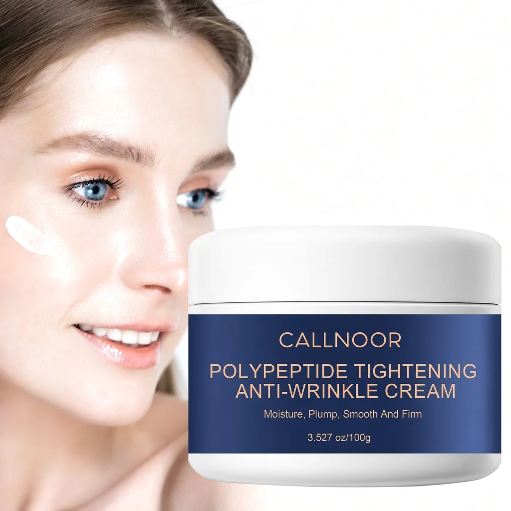 Polypeptide Tightening Anti-Wrinkle Cream, Moisture, Plump, Smooth and Firm, Daily Facial Skincare Moisturizer.
