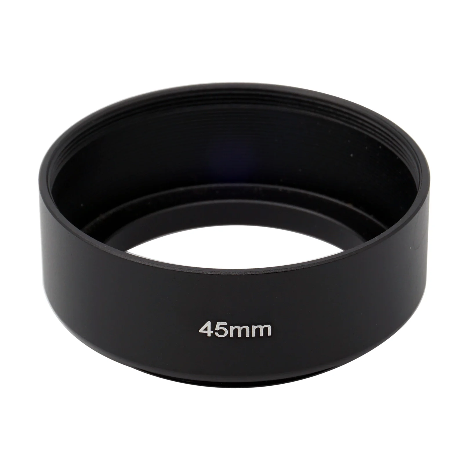 45mm x0.75mm Thread Metal Camera Lens Hood For Standard Lens
