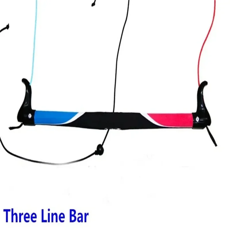 Kitesurf três linhas stunt kite control bar, acessórios profissionais, frete grátis