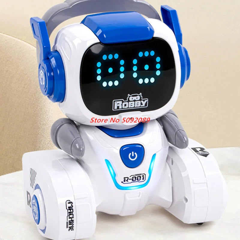 Smart Intelligent Robot Vorwärts Rückwärts Links Rechts Drehen Programmiert Patrol Dance Touch Kinder Geburtstag Geschenke Spielzeug Geschenke