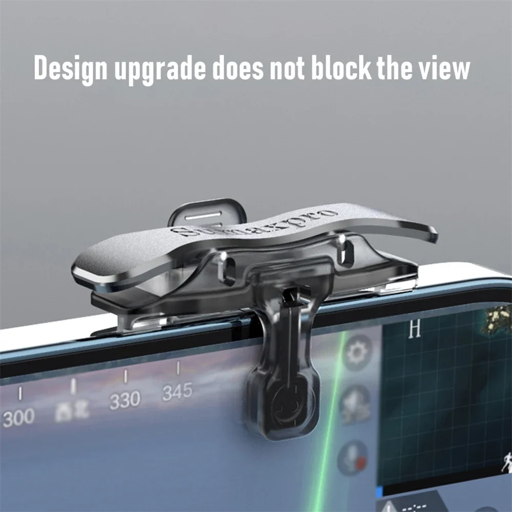 2 PCS Game Trigger for PUBG Mobile Phone Controller Gamepad Joystick Shooting L1 R1 Key Button Cell Phones Gaming Accessories