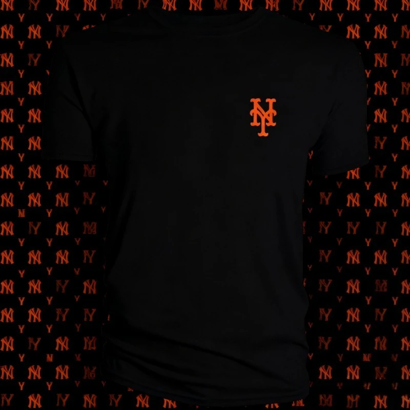 2025 Summer Mets New York Béisbol Nyc Chest Men BNM02 - Lujo de alta gama adecuado para hombres y camiseta 100% estampada de algodón puro