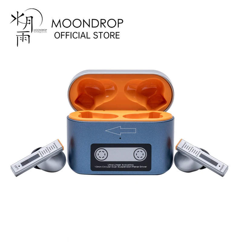 MOONDROP Golden Ages TWS Earphones 13mm Super-Linear Full-Frequency Planar Magnetic Driver Multi-Protocol Lossless Transmission