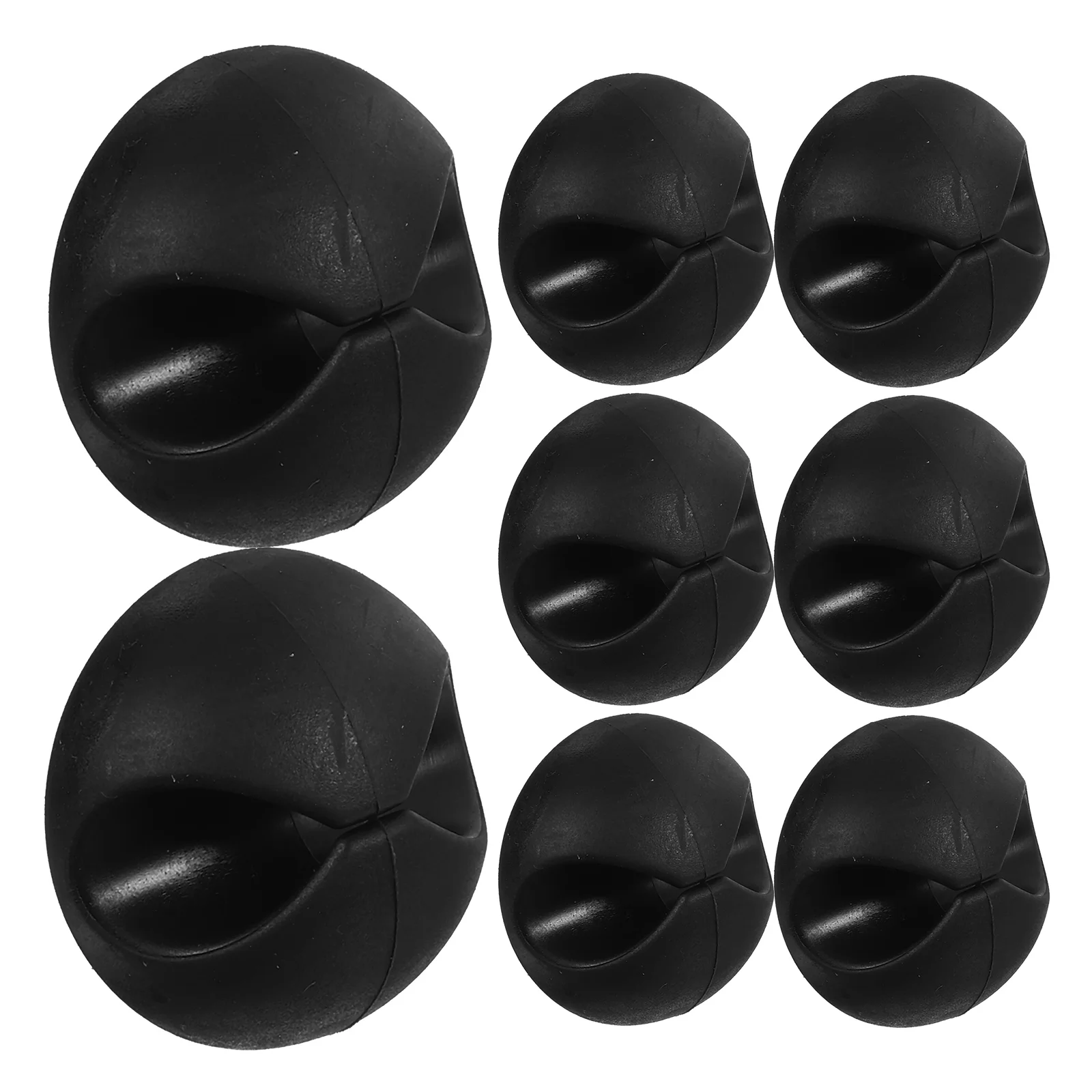 

8Pcs Cable Clips Self Adhesive Cord Organizers for USB Computer Wires Cord Keeper Wire Organizer Adhesive Wire Clips