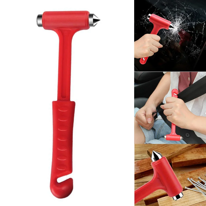 2/4pcs Two-in-One Emergency Car Safety Hammers Seat Belt Cutter Window Breaking Hammer Portable Car Emergent Rescue Escape Tools