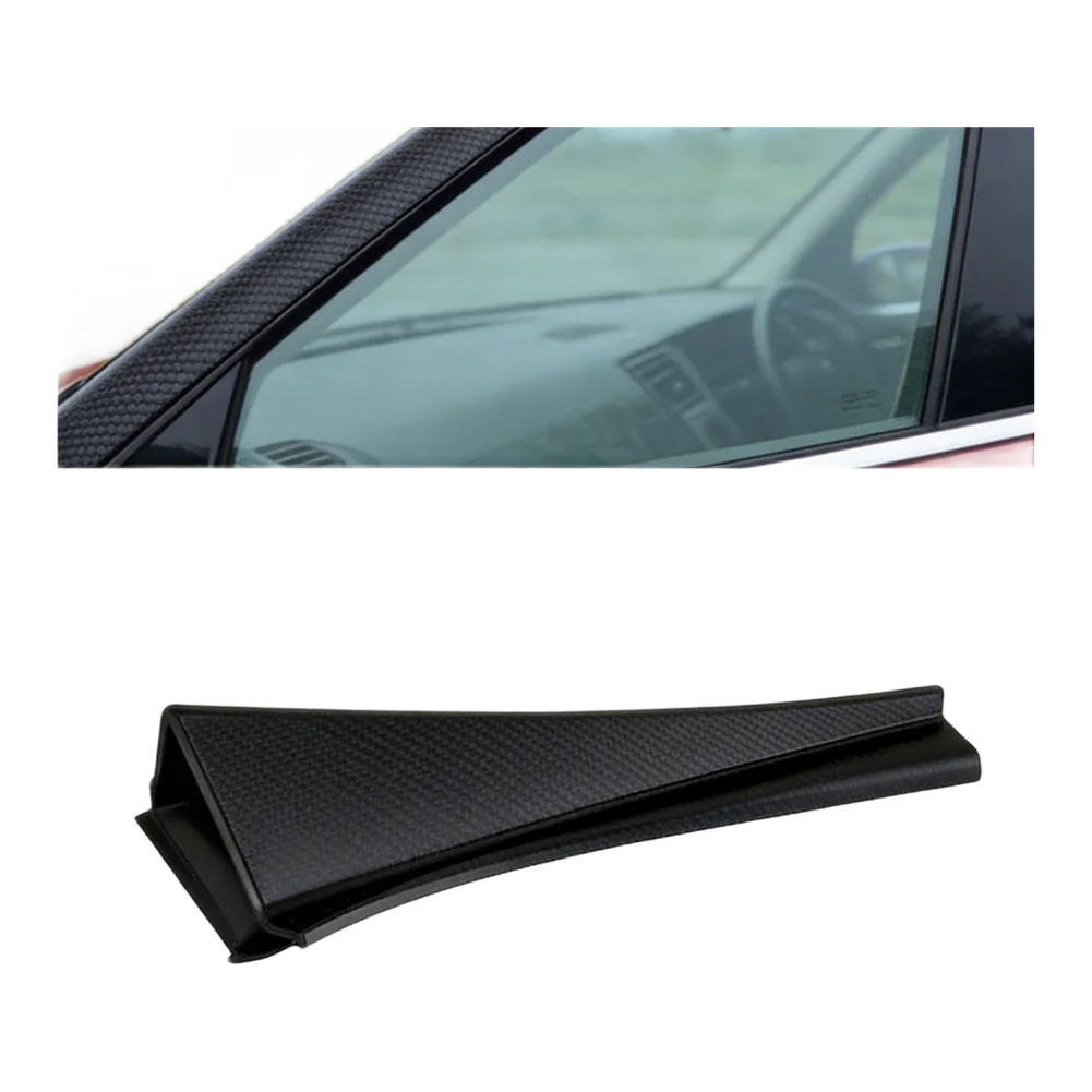 Front Windshield Trim Black Wiper Cowl Cover Heat Resistant Easy Install Quick Installation For Windshield Protection