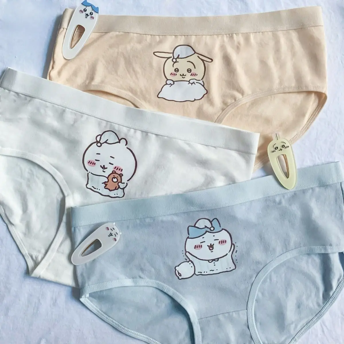 New Chikawa Cotton Underpant Cartoon Kawaii Boys Girls Underwear Cotton Boxer Shorts Women Panties Gift