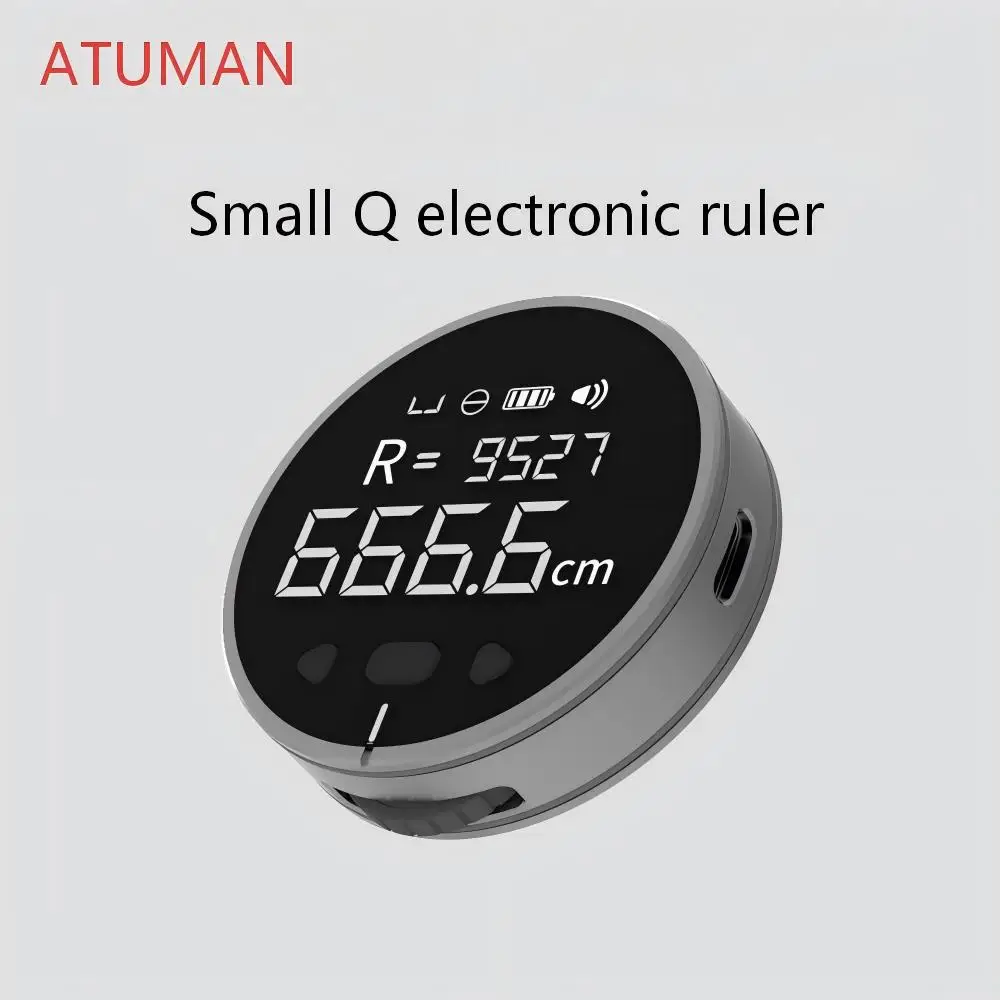 regua-eletrica-duka-atuman-little-q-medidor-de-distancia-com-tela-lcd-hd-ferramenta-de-medicao-portatil-recarregavel-tipo-c