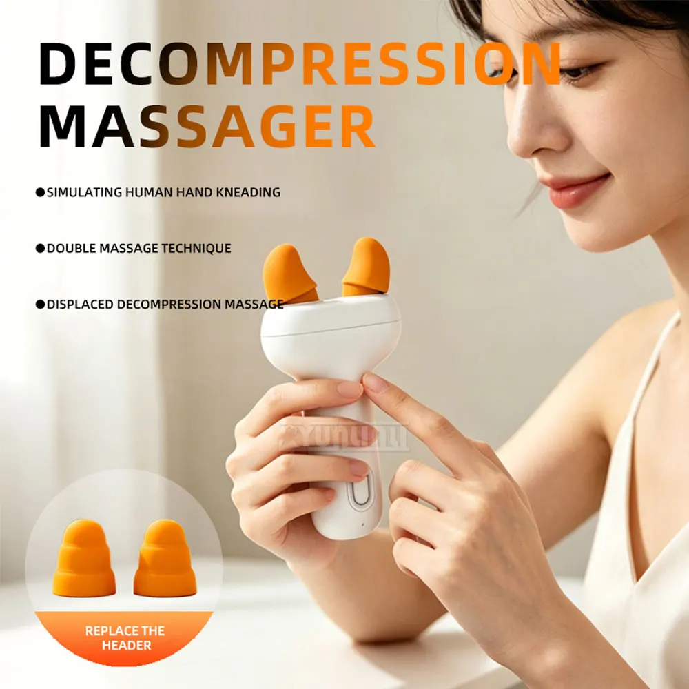 Yunlin Li Multifunctional Shoulder And Neck Kneading Massager Rechargeable Handheld Electric Knuckle Acupuncture