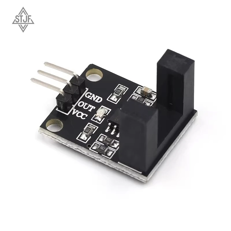 STJF Beam photoelectric sensor Electric counter module LM393 motor count speed sensor module test module groove coupler module