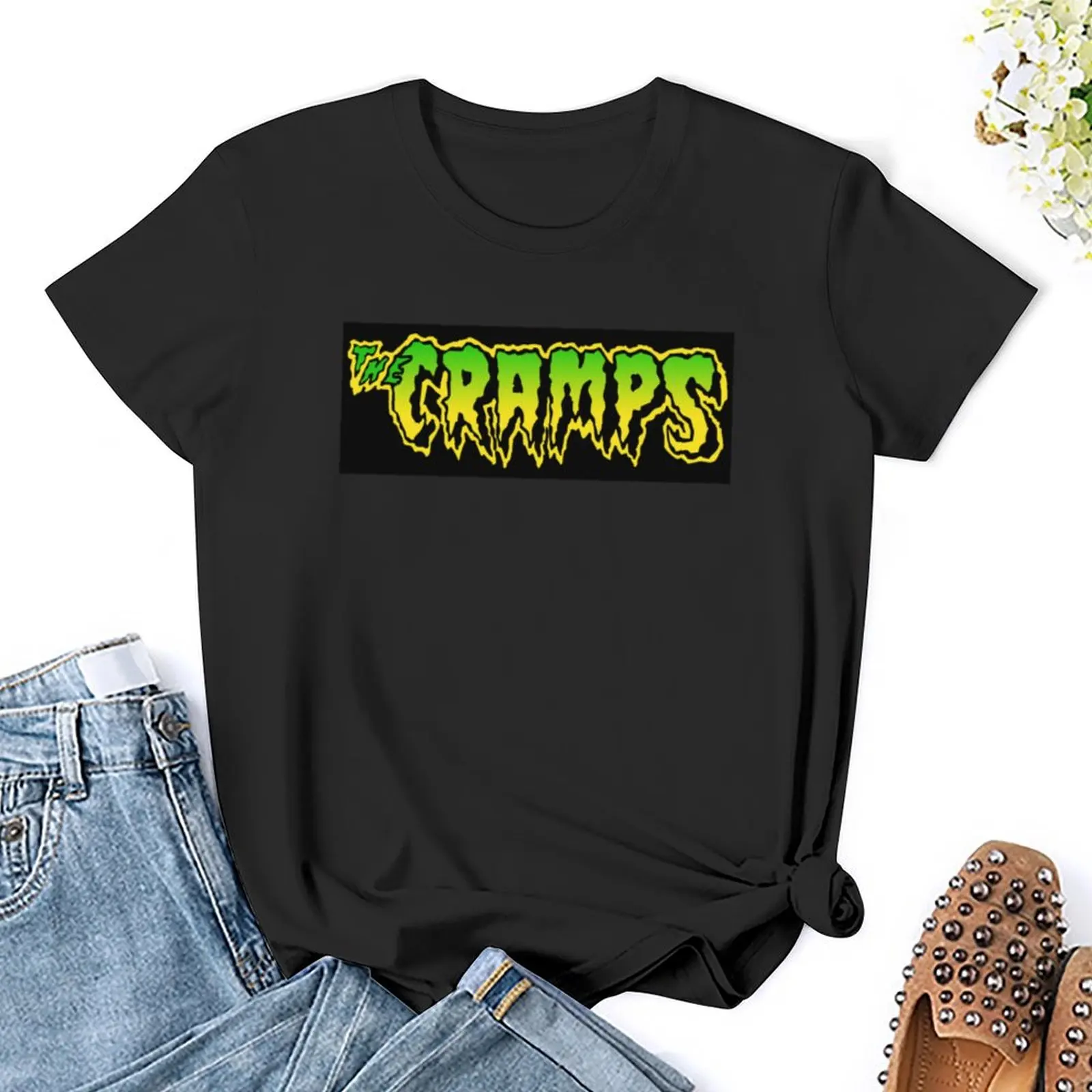The Cramps T-Shirt Short sleeve tee oversized t shirts for Womens