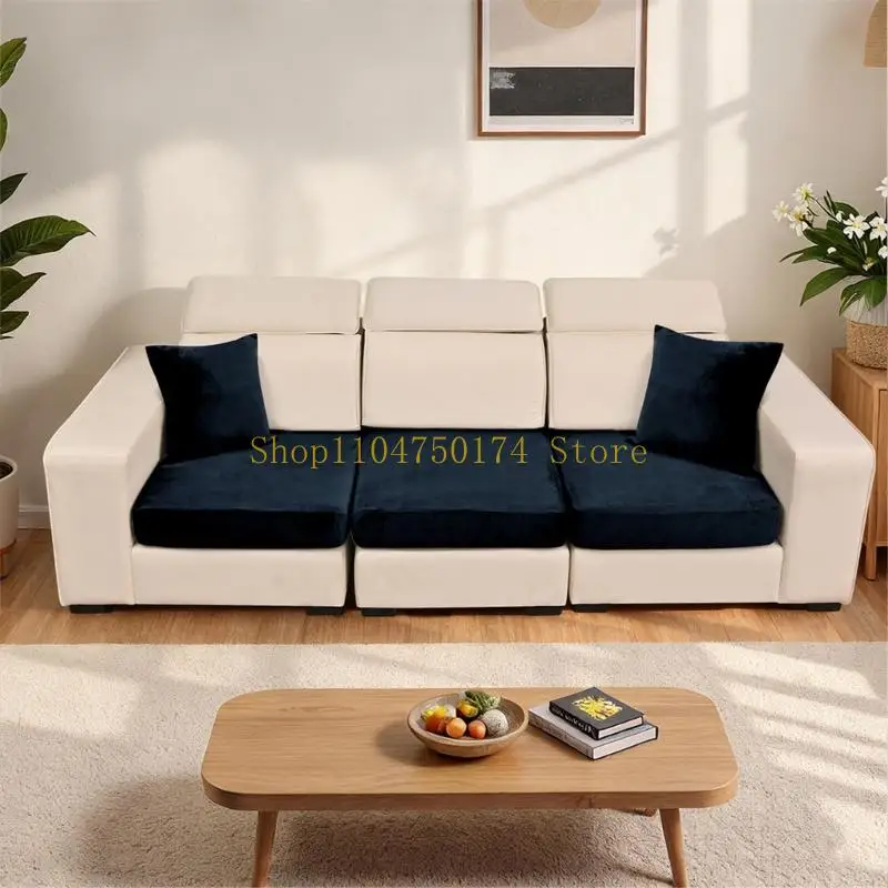 Pack of 5 Easy Installation Sofa Cover Set Universals for Single and L Shape Couches Including Cushion Cover top sale