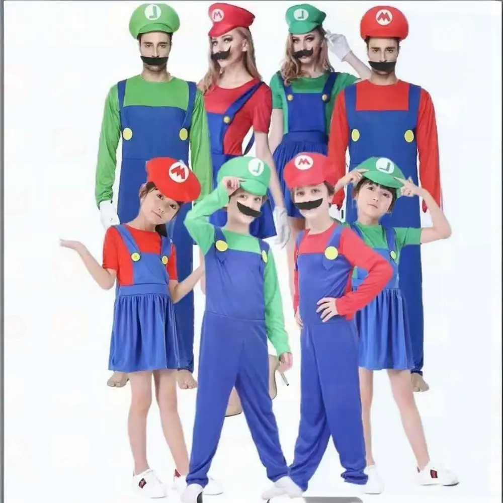 جديد loween مستوى ماريا تأثيري الكرتون أنيمي زي Superay الوالدين والطفل دور بلانغ دعوى مستوى الأشرطة الكتف