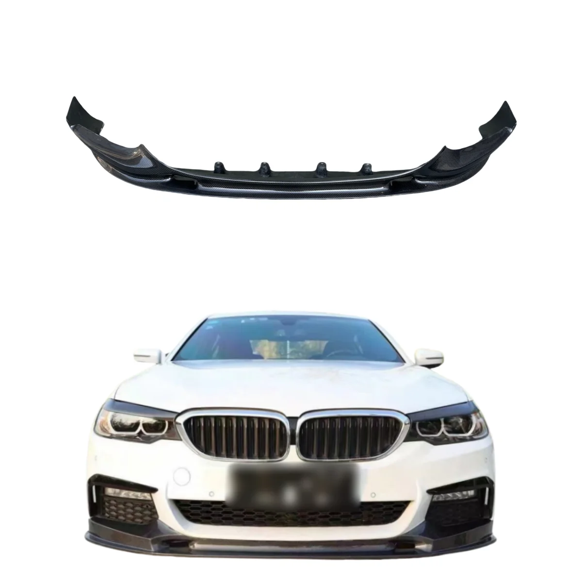 

3D Style Carbon Fiber Front Lip for BMW G30 G38 2017-2020 Bodykit Front Bumper Splitter