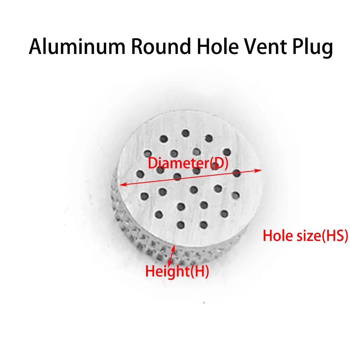 100pcs500pcs1000pcs Aluminum Round Hole Vent Plug Diameter 4mm-12mm V-method Paper Tray Lost Foam EPS Foam Polystyrene Mold