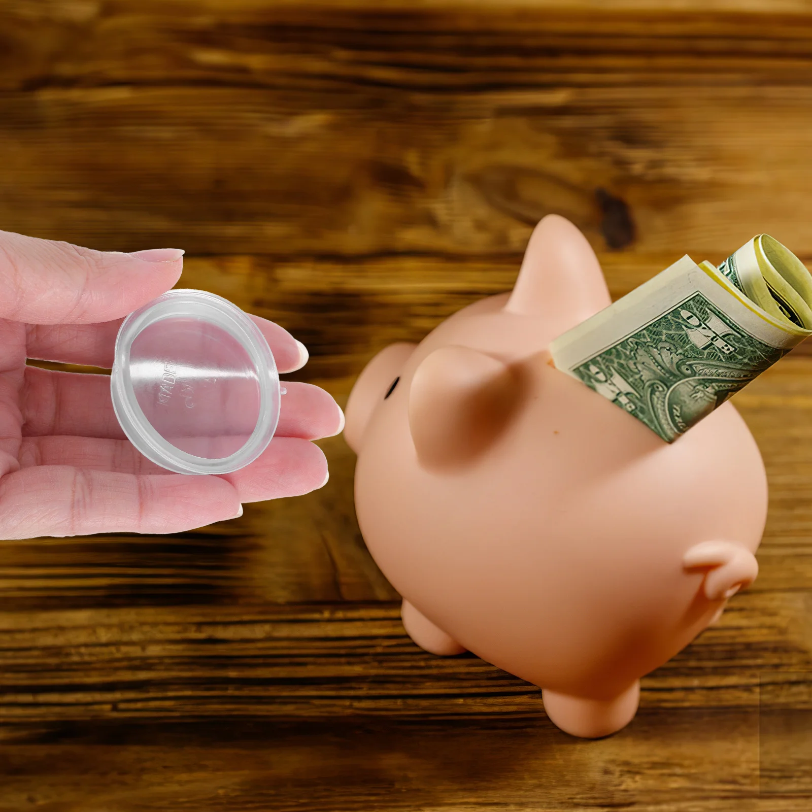 10 قطعة من سدادات سفلية لبنك الخنزير PVC، سدادة ثقب الجرة، غطاء عازل بديل لتوفير تخزين البنك الآمن #6