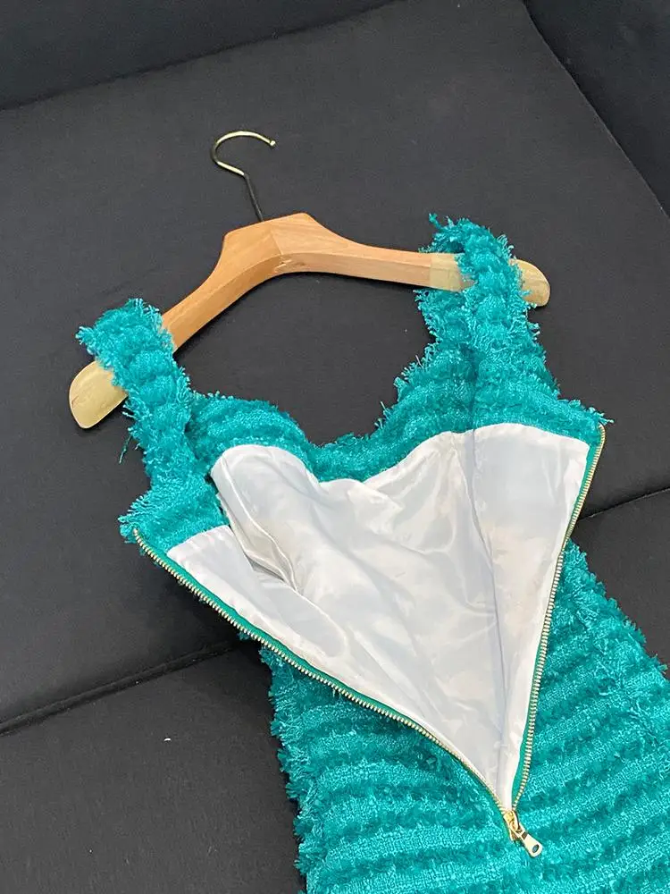 2025 New Faion Lion Nappa Thi Tweed Gilet Strap Dr Celebri Sle Ci da donna Pendolarismo Primavera Autunno Inverno