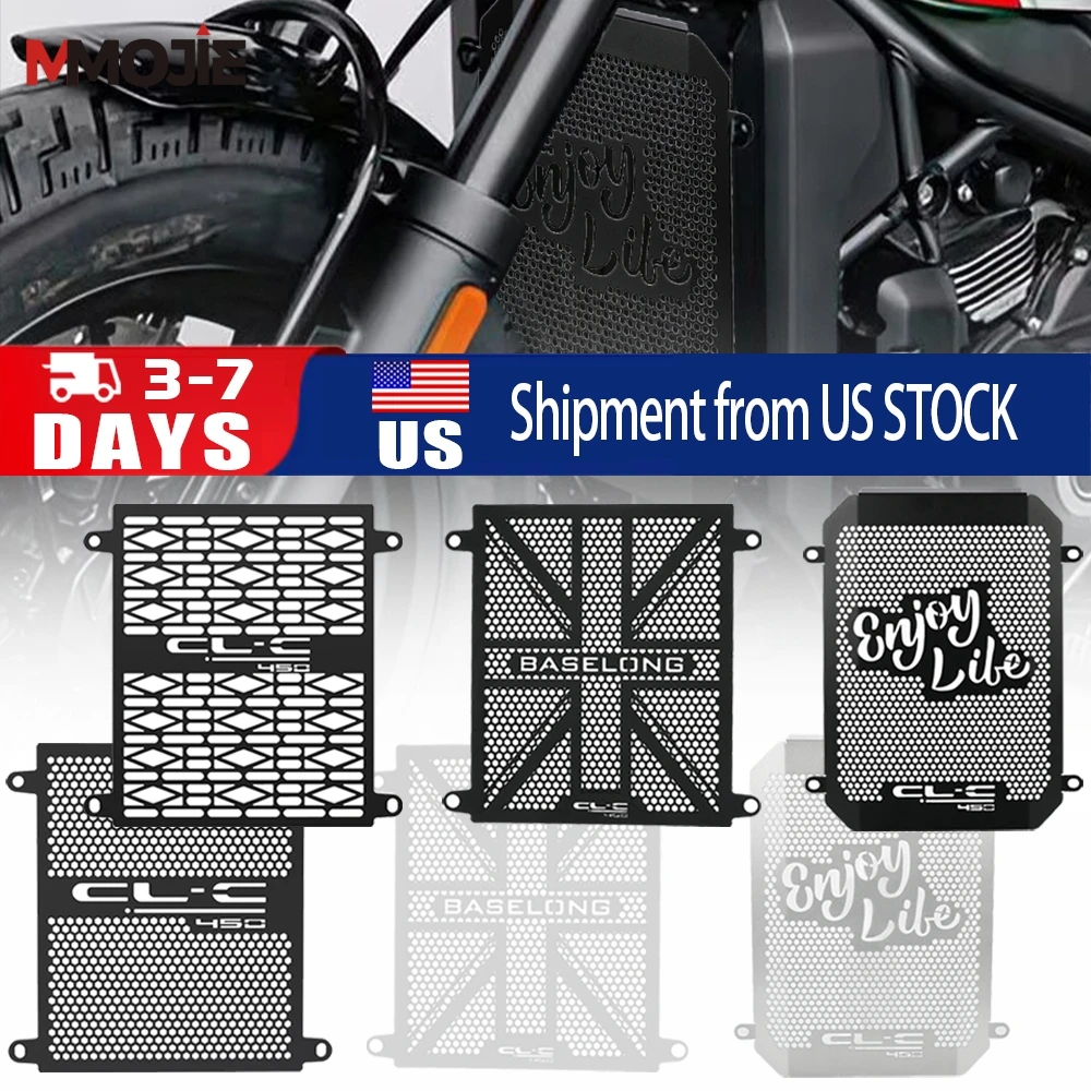 

For CFMOTO CLC 450 Bobbe 450CLC 450CL-C CLC450 2023 2024 2025 Motorcycle Radiator Grille Guard Cover Water Tank Protector Guard