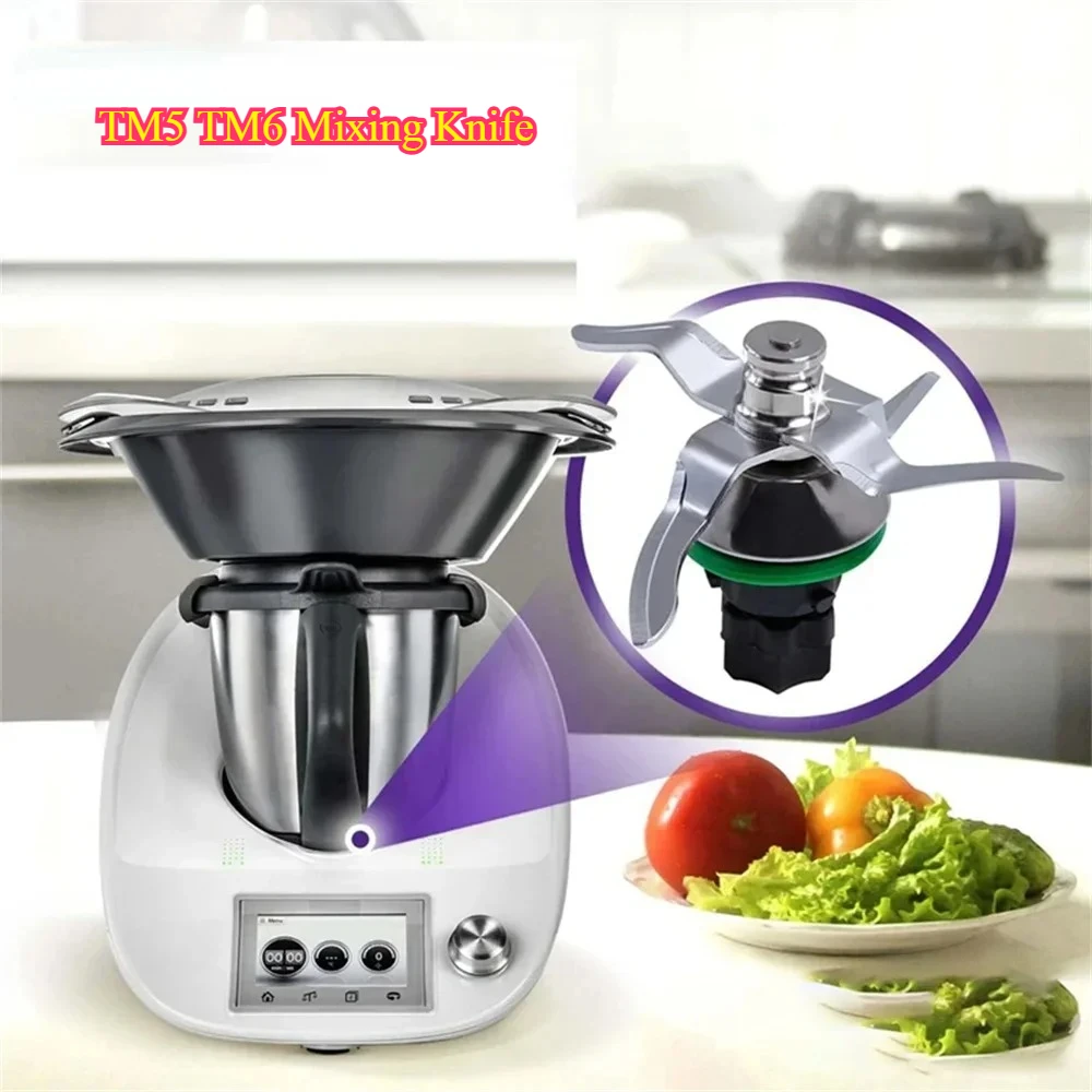TM5 TM6 Mixing Knife - Premium Replacement Blade for Thermomix & Vorwerk Processors | Sharp & Long-Lasting!