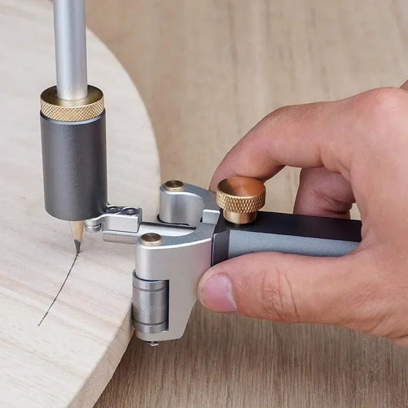 

Wood Scribing Tool Wooden Parallel Scribing Wheel Marking Gauge, Adjustable Scribe Parallel Line Drawing Tools Woodworking Tools