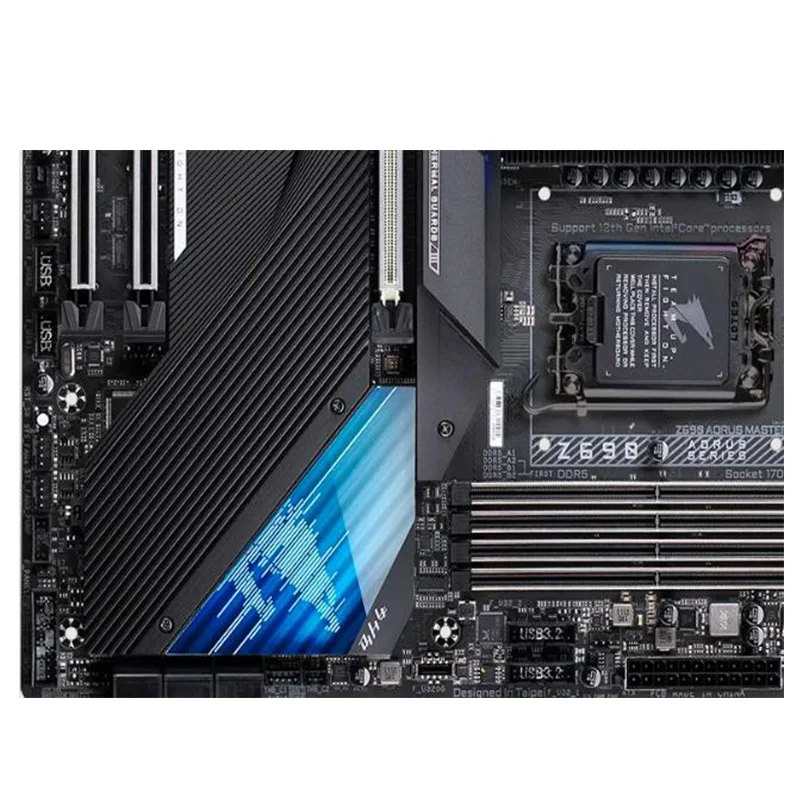 Gigabyte GA Z690 AORUS MASTER Z690 LGA 1700 DDR5 192GB PCI-E 5.0 E-ATX Desktop Motherboard
