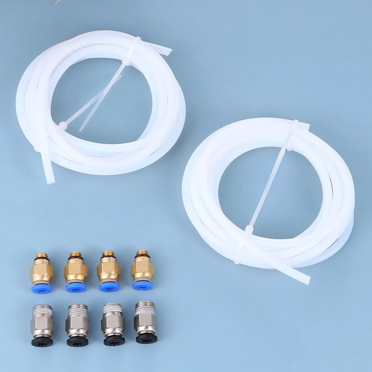 

1Set Sturdy Ptfe Tube Kit Quick Disconnect Pneumatic Connector Ideal for 3D Printer Maintenance Heat Resistant Fast Installation
