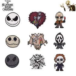 Disney The Nightmare Before Christmas Patch Embroidered Patches For Clothing Iron On Patches On Clothes Patch DIY Garment Decor