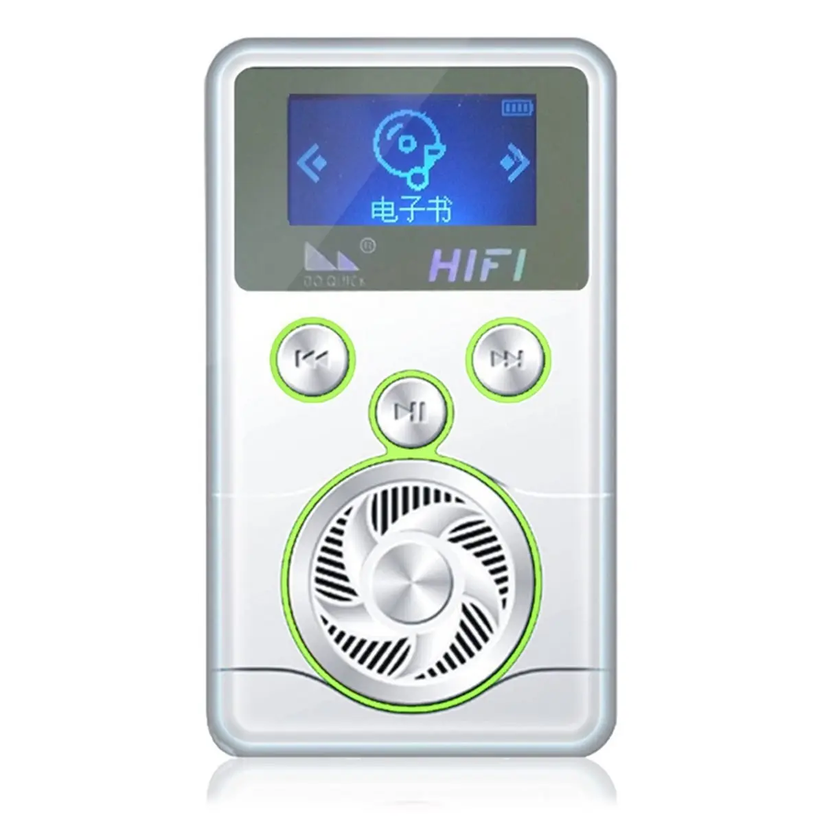 *X07A Mini MP3 Player Metal Music Player 8GB Sports Running Walkman Built-in Speaker MP3 with Screen Support Fm Radio/E-Book