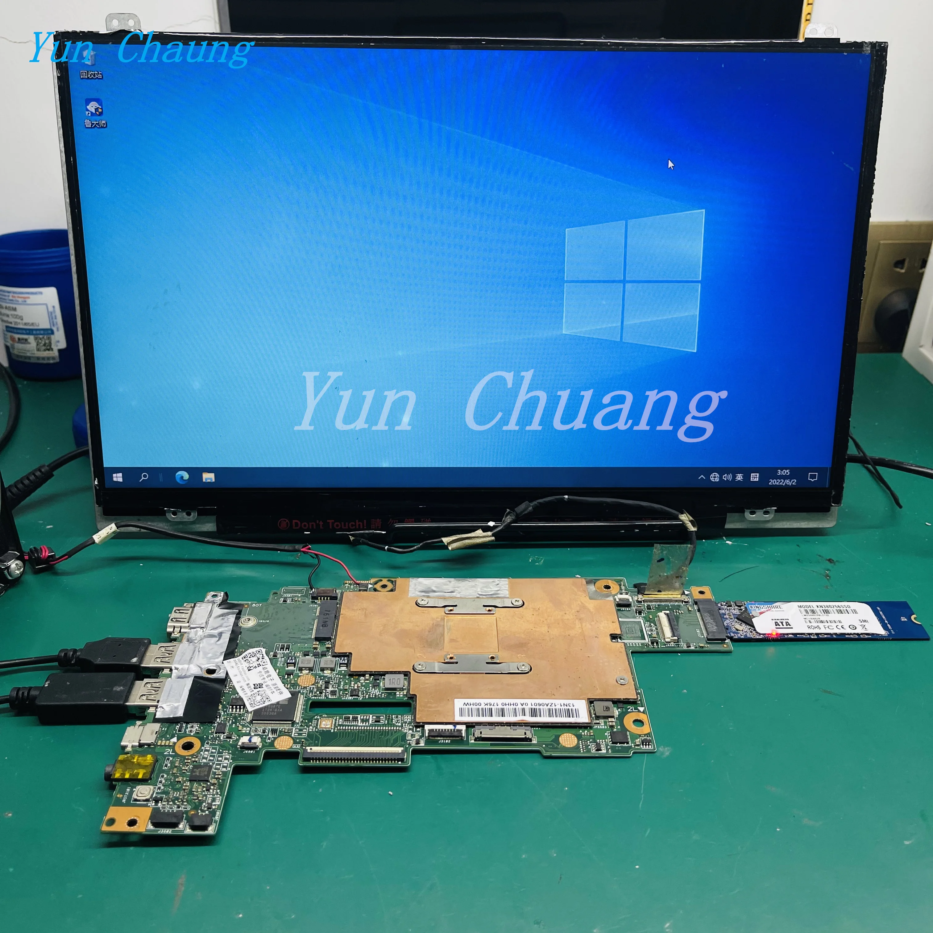 Imagem -02 - Placa Mãe para Celeron N4200 4gb de Ram para Acer Swift Visual N17p2 As3e